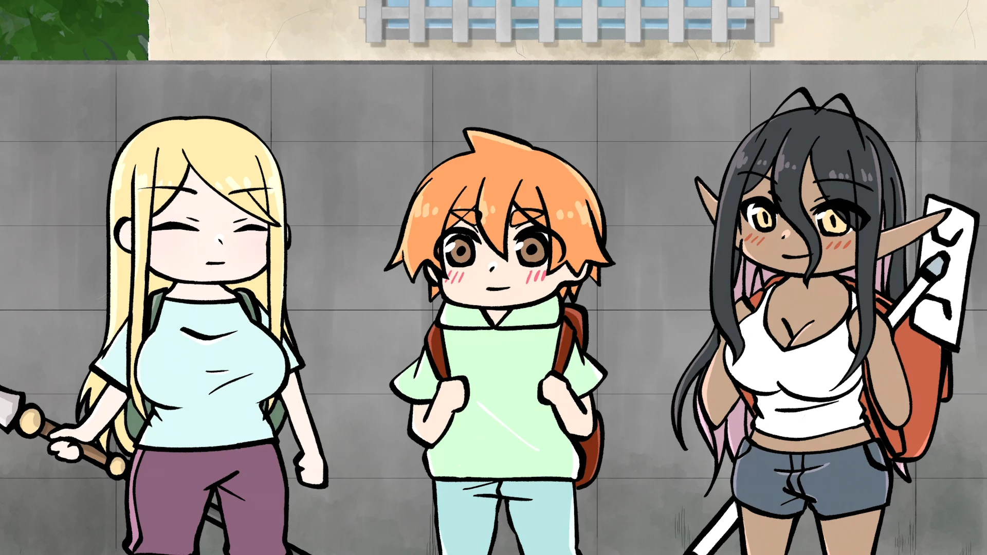 爱有些沉重的黑暗精灵从异世界追过来了 第1话