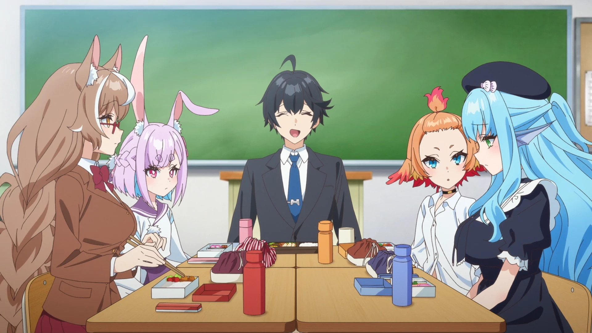 非人学生与厌世教师 第1话