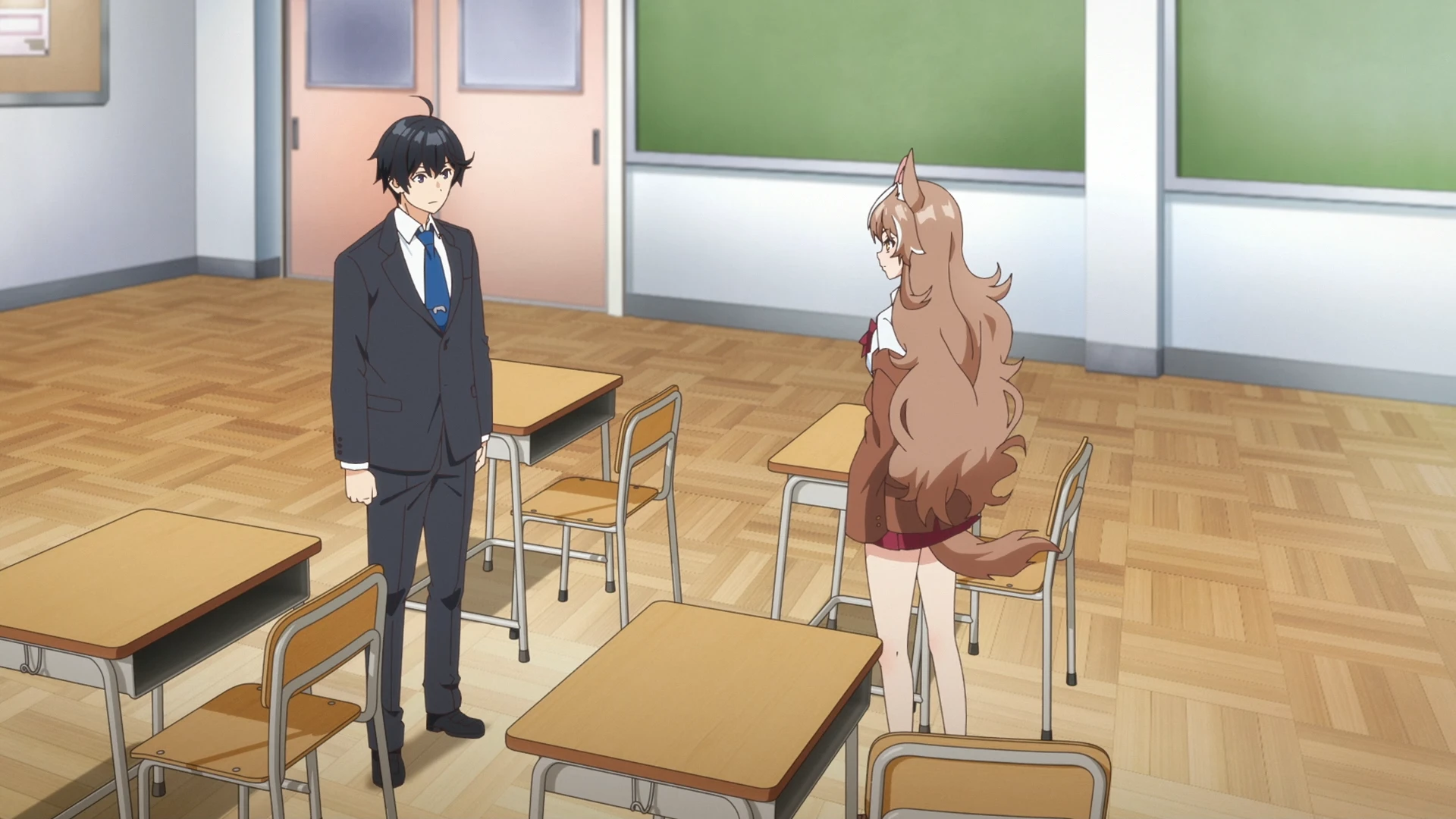 非人学生与厌世教师 第3话